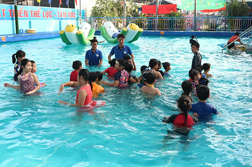Công trình công viên nước mini tại Củ Chi - thành phố Hồ Chí Minh
